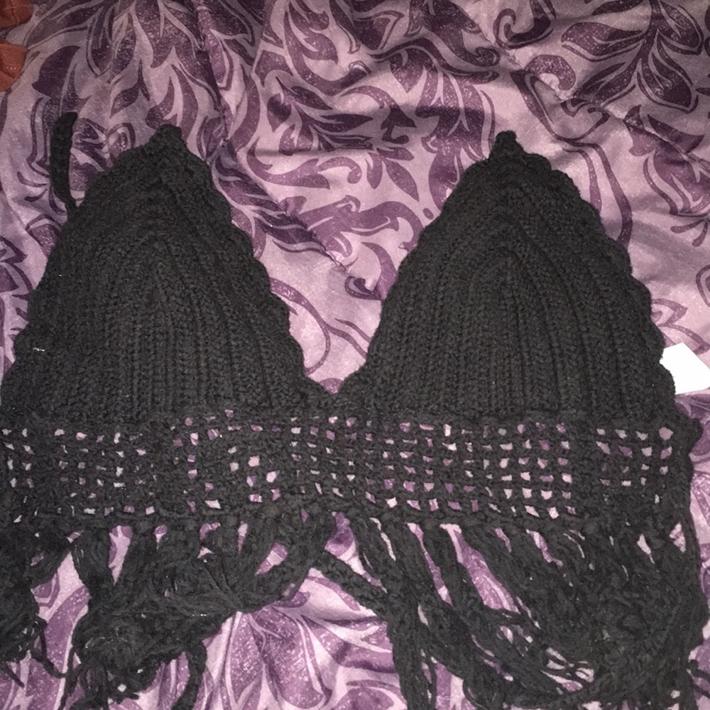 Black bralette